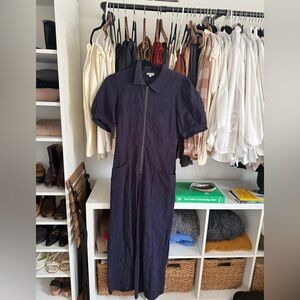 The Odells Navy Jumpsuit